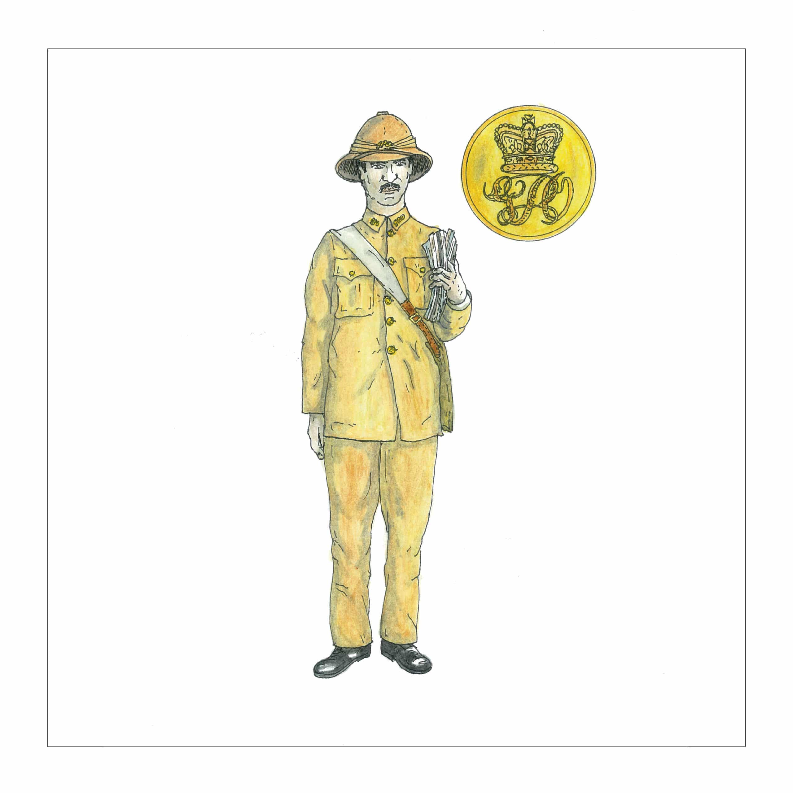 BOOK + 5 PRINTS, numbered and signed. Buttons Parade, Military and civilian uniform buttons in Malta –18th to 21st century - Image 2