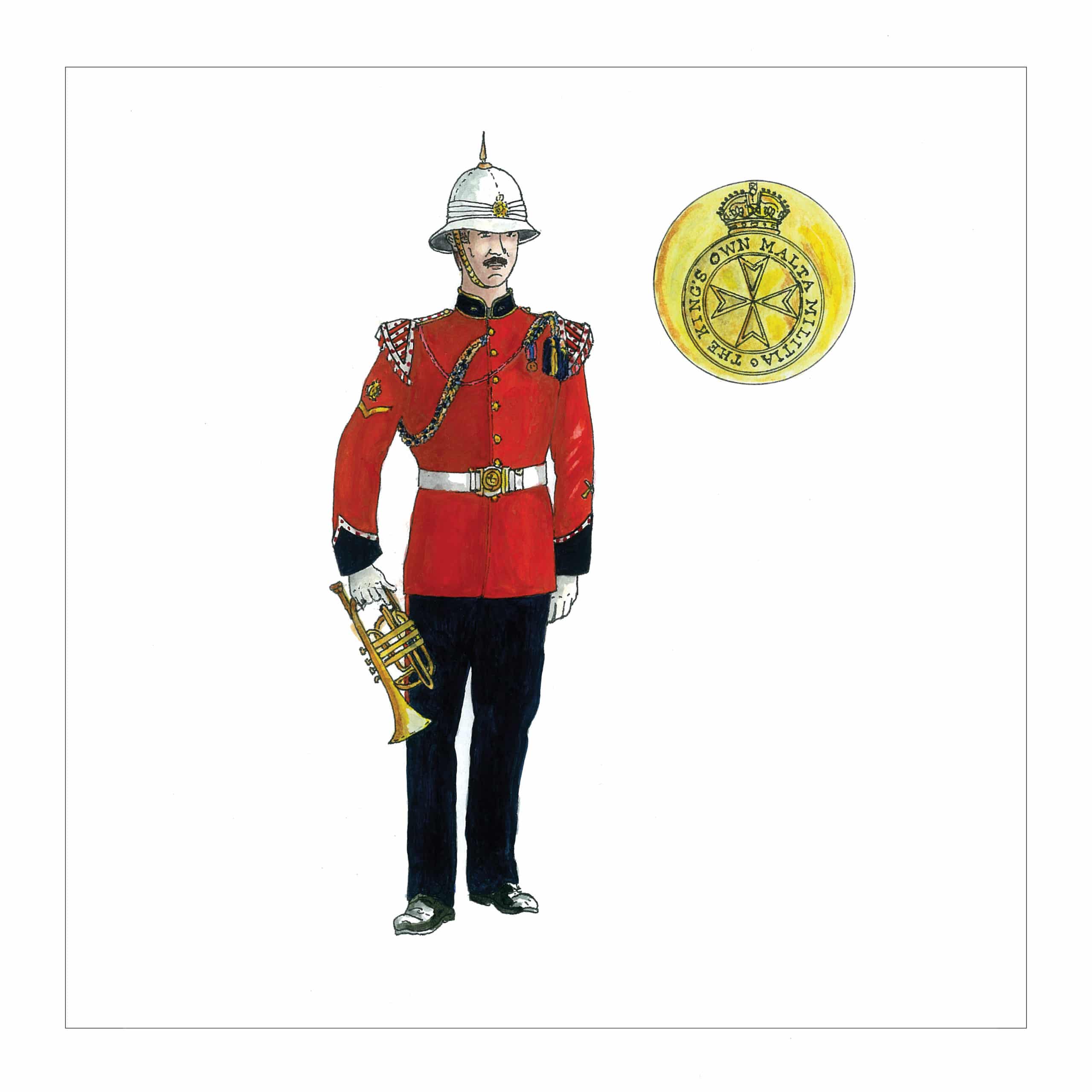 BOOK + 5 PRINTS, numbered and signed. Buttons Parade, Military and civilian uniform buttons in Malta –18th to 21st century - Image 4