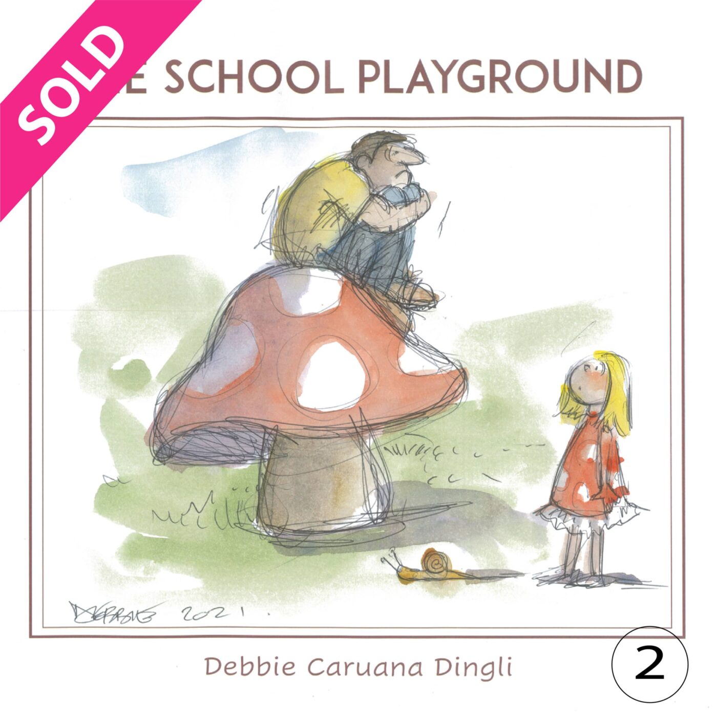 COLLECTOR’S EDITION - The School Playground, Debbie Caruana Dingli - Image 2