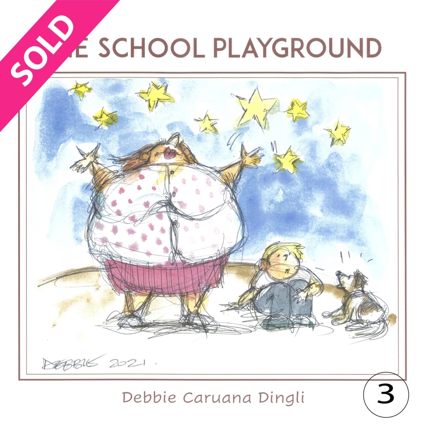 COLLECTOR’S EDITION - The School Playground, Debbie Caruana Dingli - Image 3