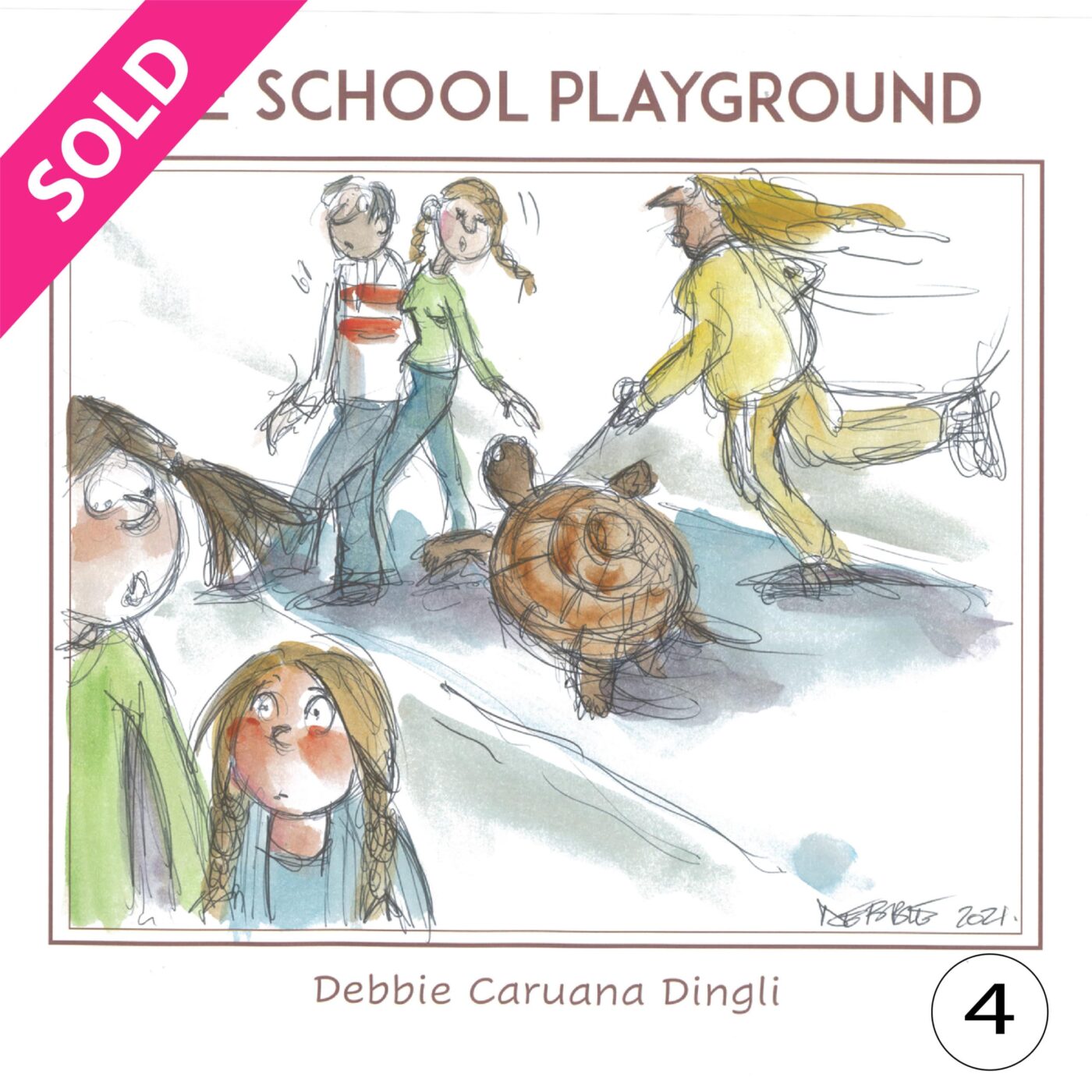 COLLECTOR’S EDITION - The School Playground, Debbie Caruana Dingli - Image 4