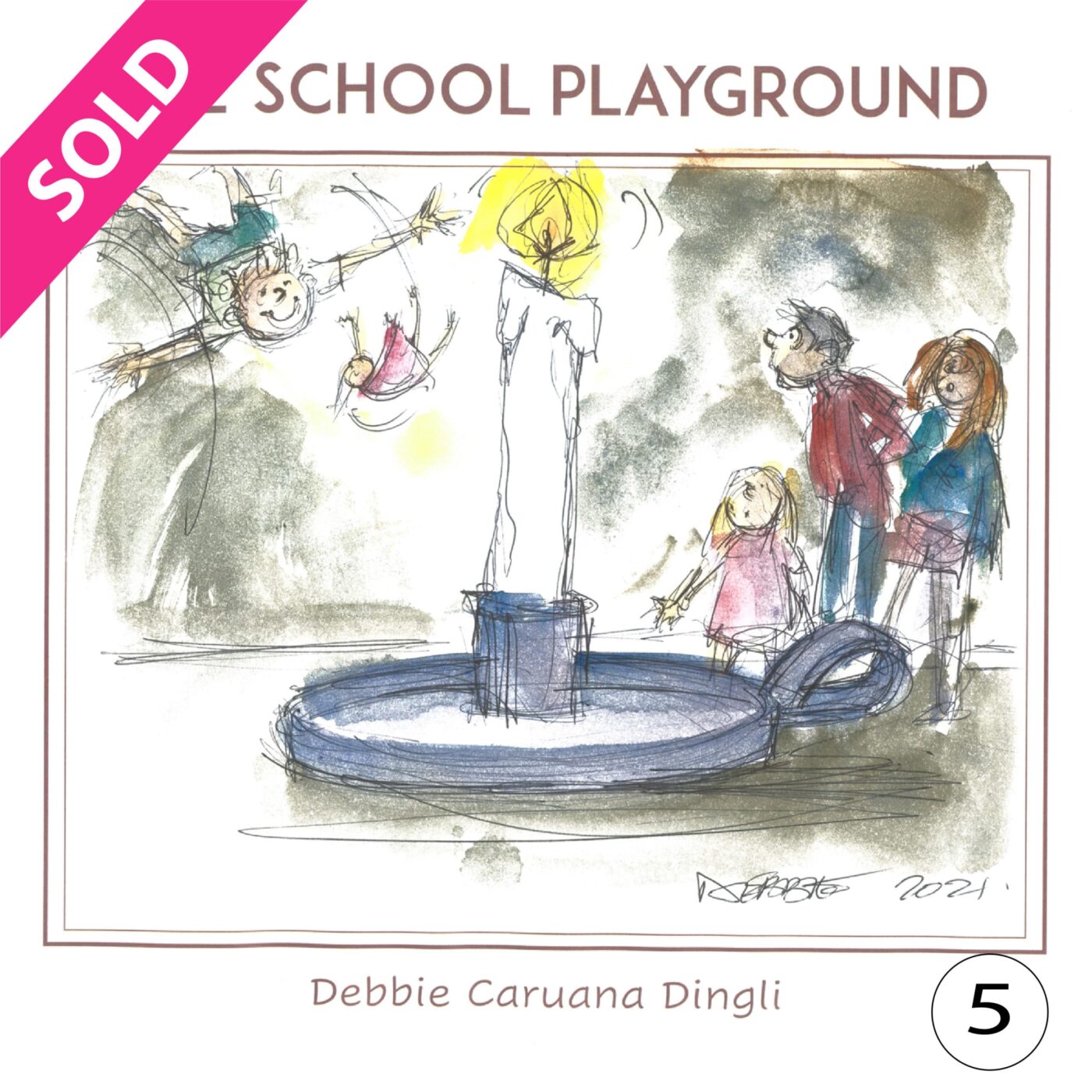 COLLECTOR’S EDITION - The School Playground, Debbie Caruana Dingli - Image 5