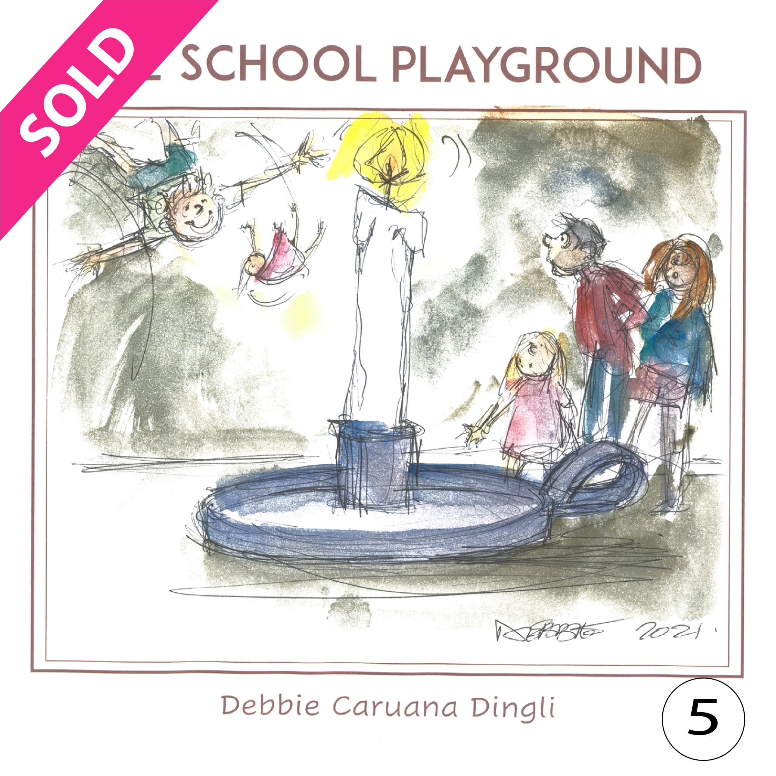 COLLECTOR’S EDITION - The School Playground, Debbie Caruana Dingli - Image 5
