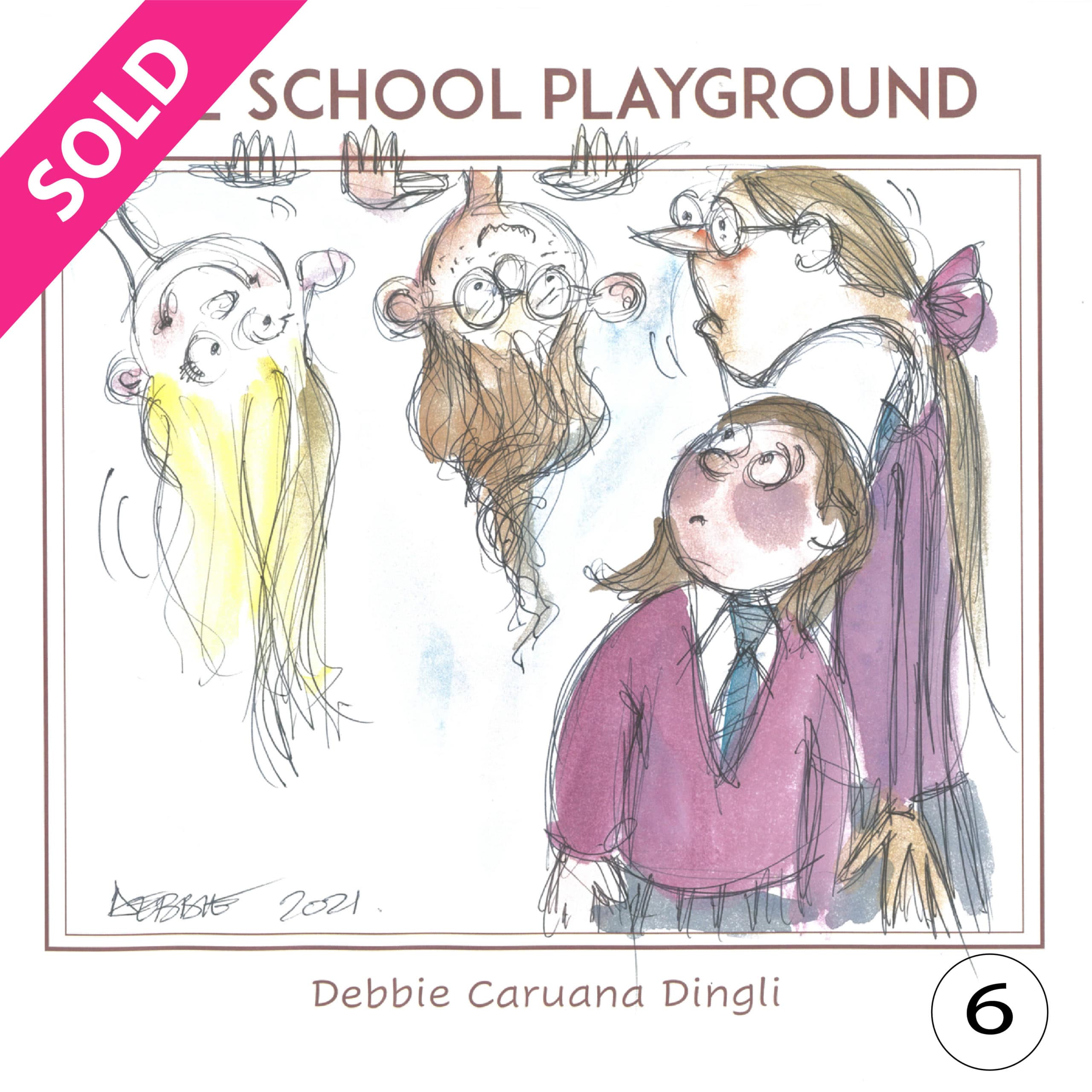 COLLECTOR’S EDITION - The School Playground, Debbie Caruana Dingli - Image 6