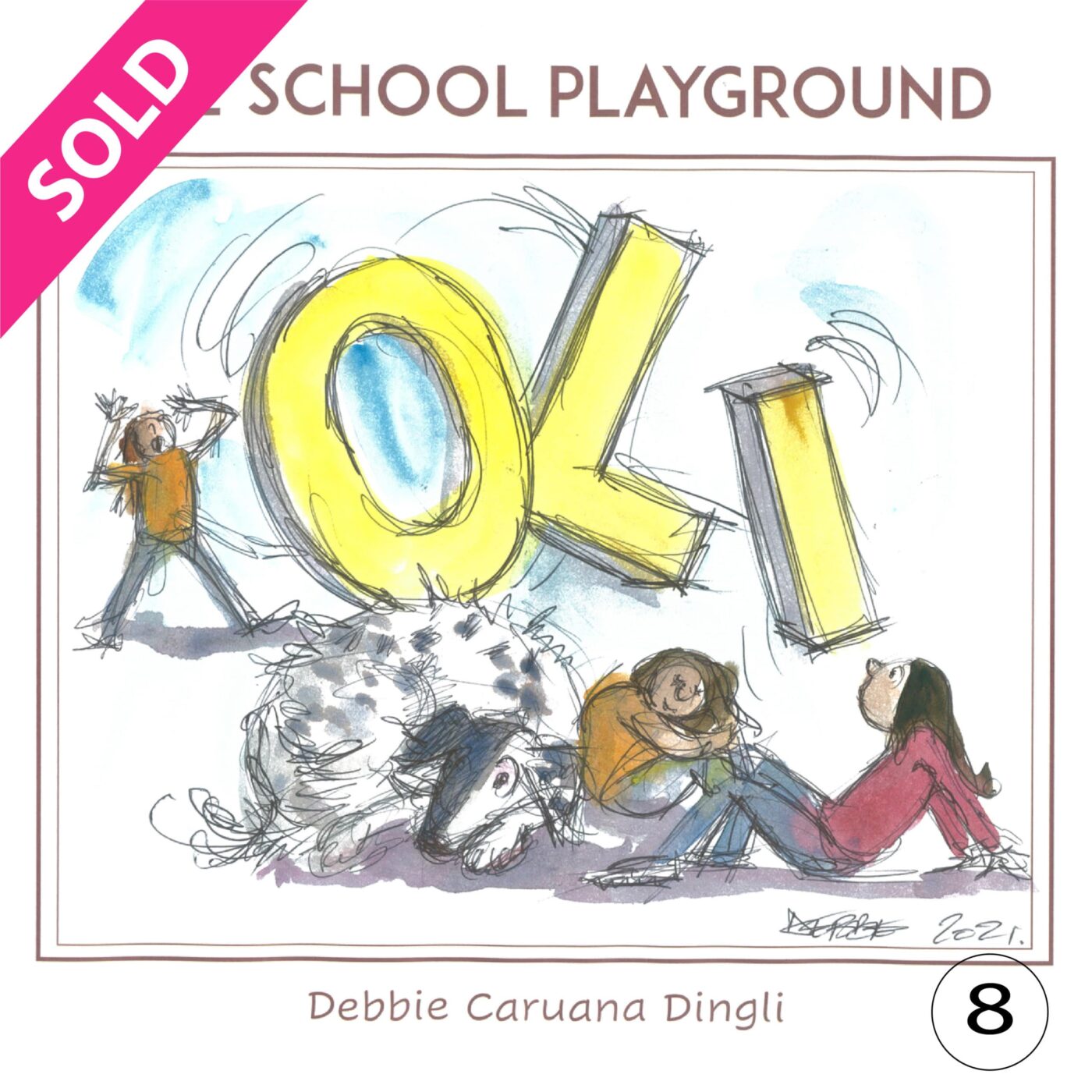 COLLECTOR’S EDITION - The School Playground, Debbie Caruana Dingli - Image 8