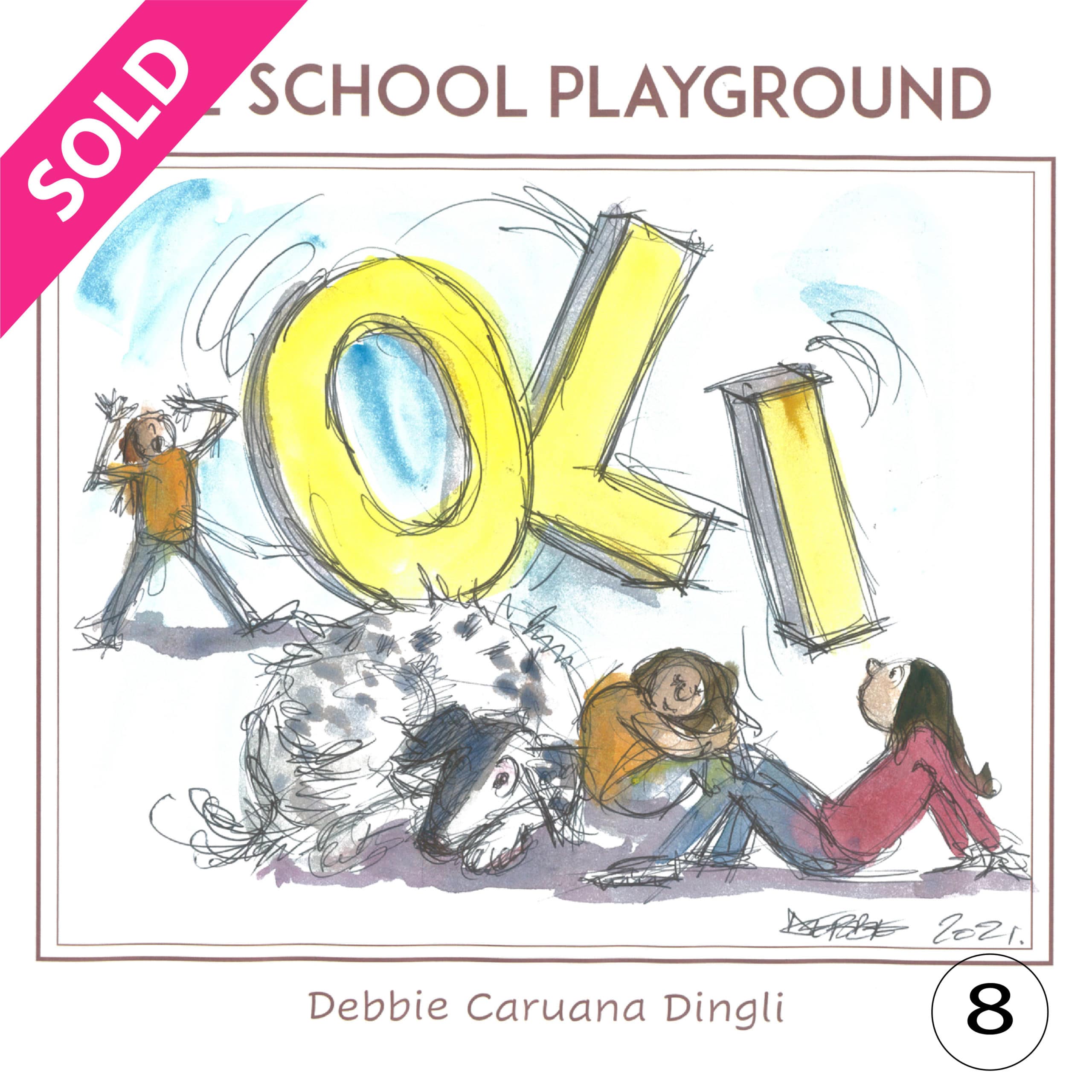 COLLECTOR’S EDITION - The School Playground, Debbie Caruana Dingli - Image 8