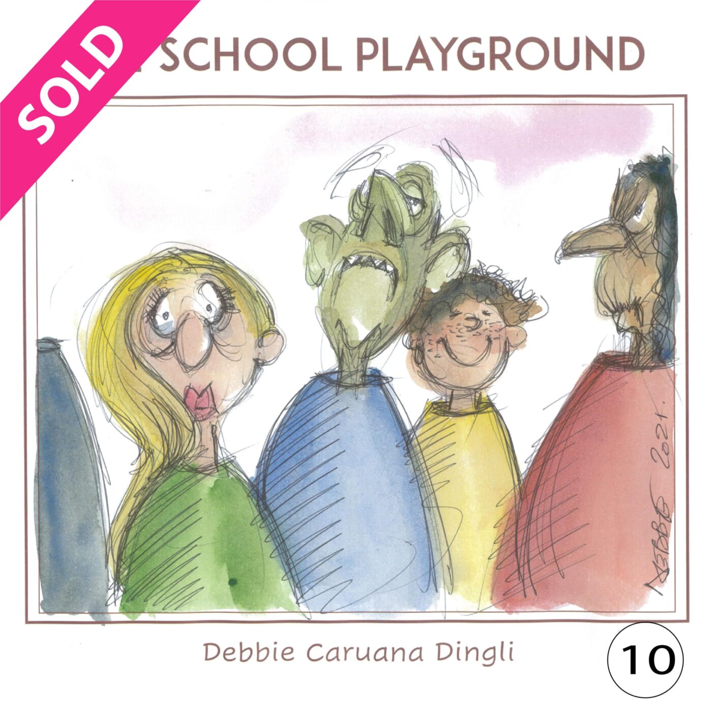 COLLECTOR’S EDITION - The School Playground, Debbie Caruana Dingli - Image 10