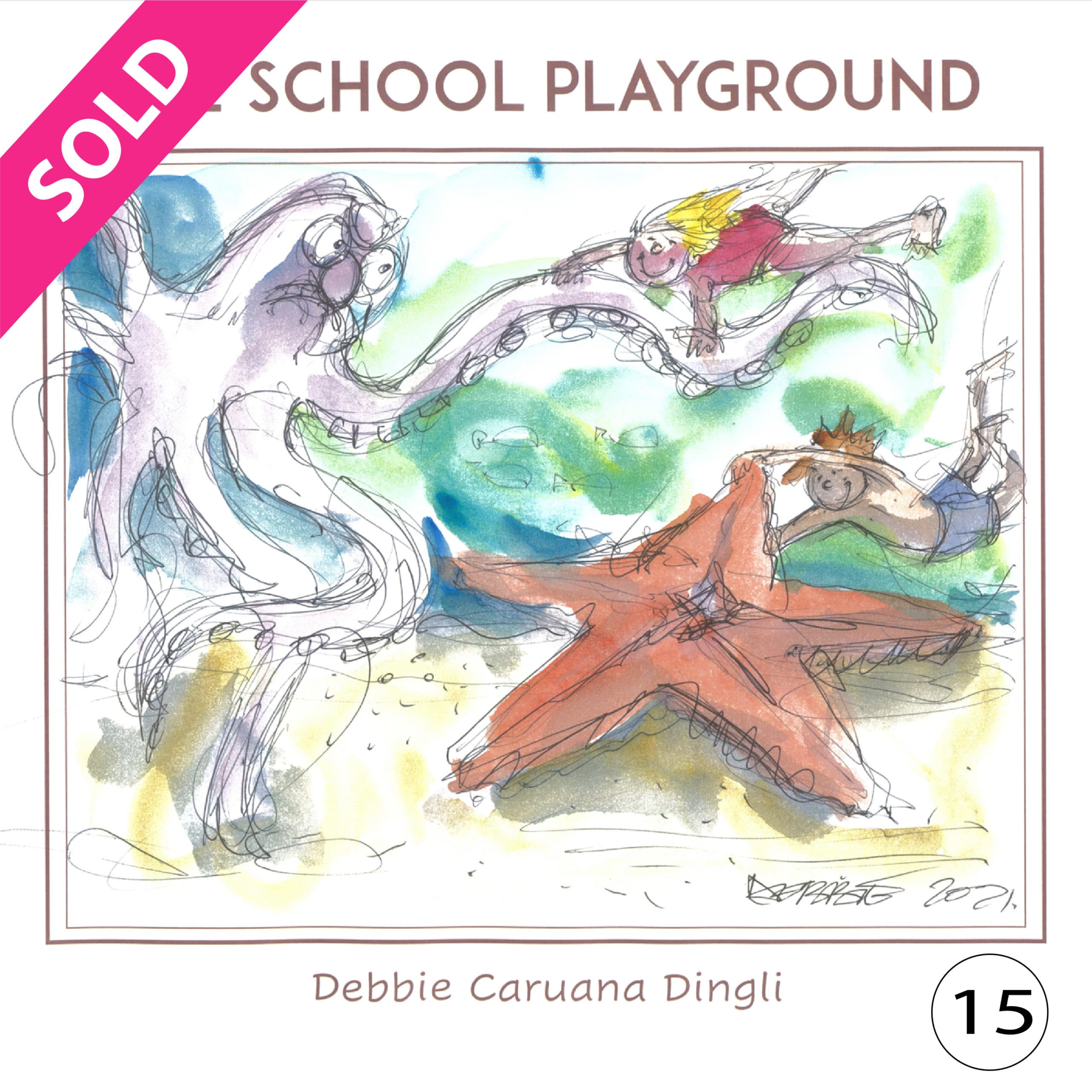 COLLECTOR’S EDITION - The School Playground, Debbie Caruana Dingli - Image 15