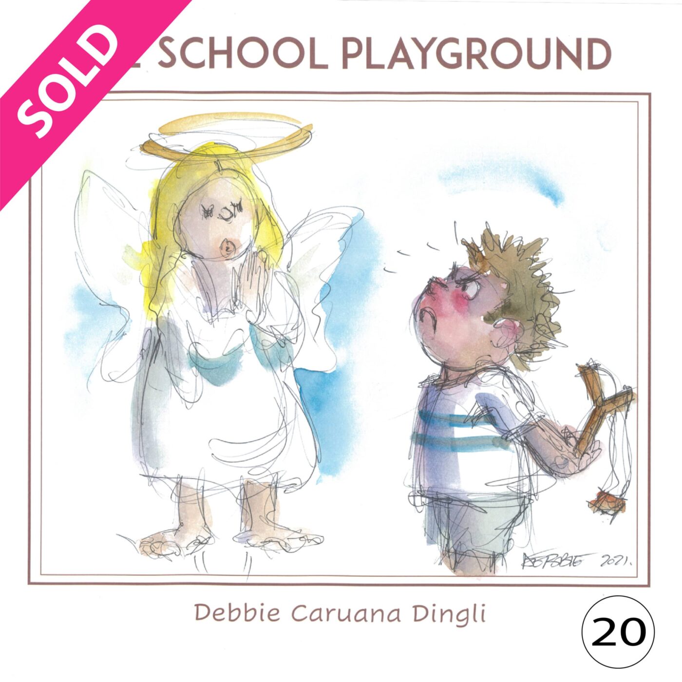 COLLECTOR’S EDITION - The School Playground, Debbie Caruana Dingli - Image 20
