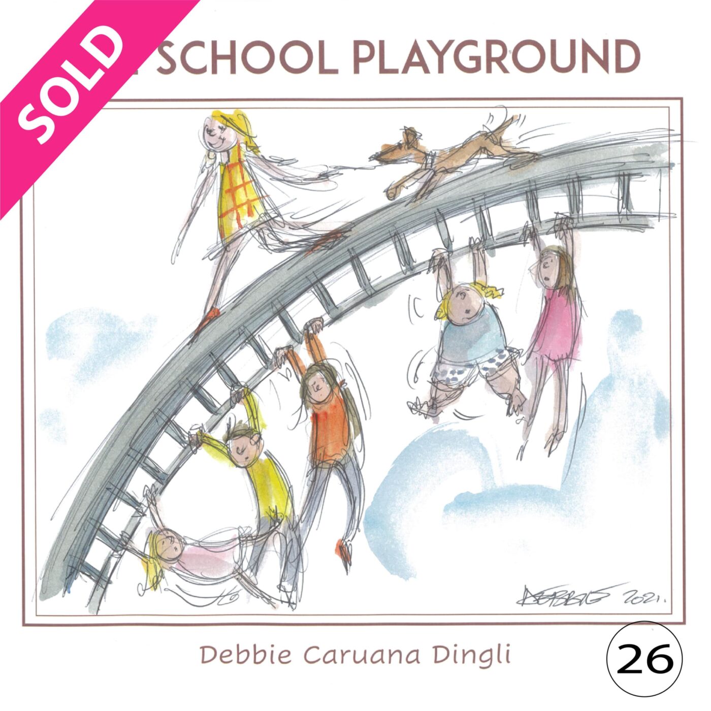 COLLECTOR’S EDITION - The School Playground, Debbie Caruana Dingli - Image 26