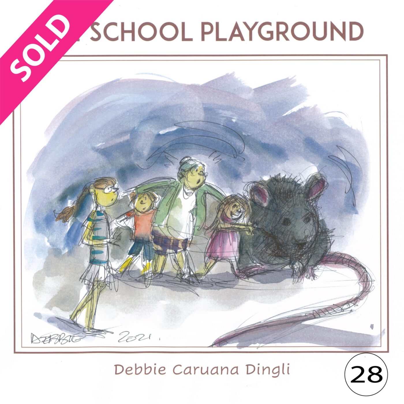 COLLECTOR’S EDITION - The School Playground, Debbie Caruana Dingli - Image 28