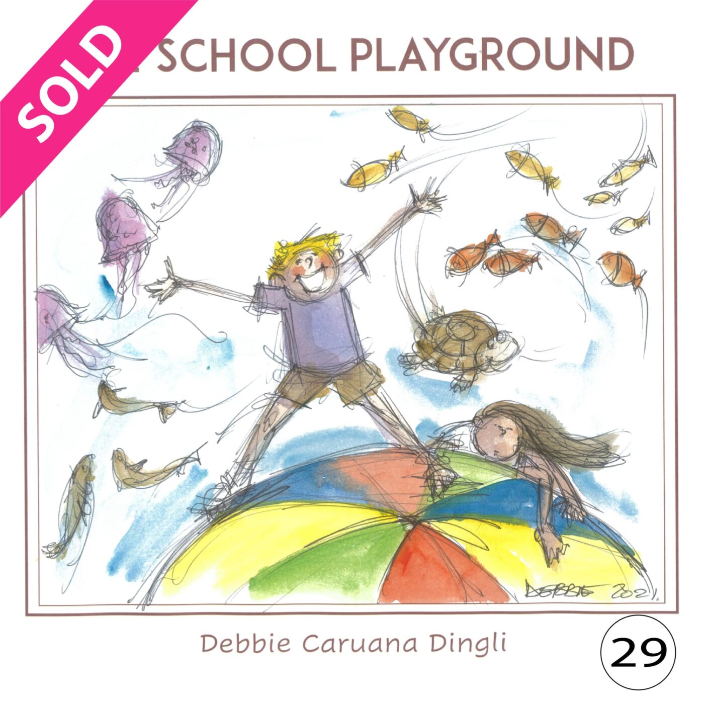 COLLECTOR’S EDITION - The School Playground, Debbie Caruana Dingli - Image 29