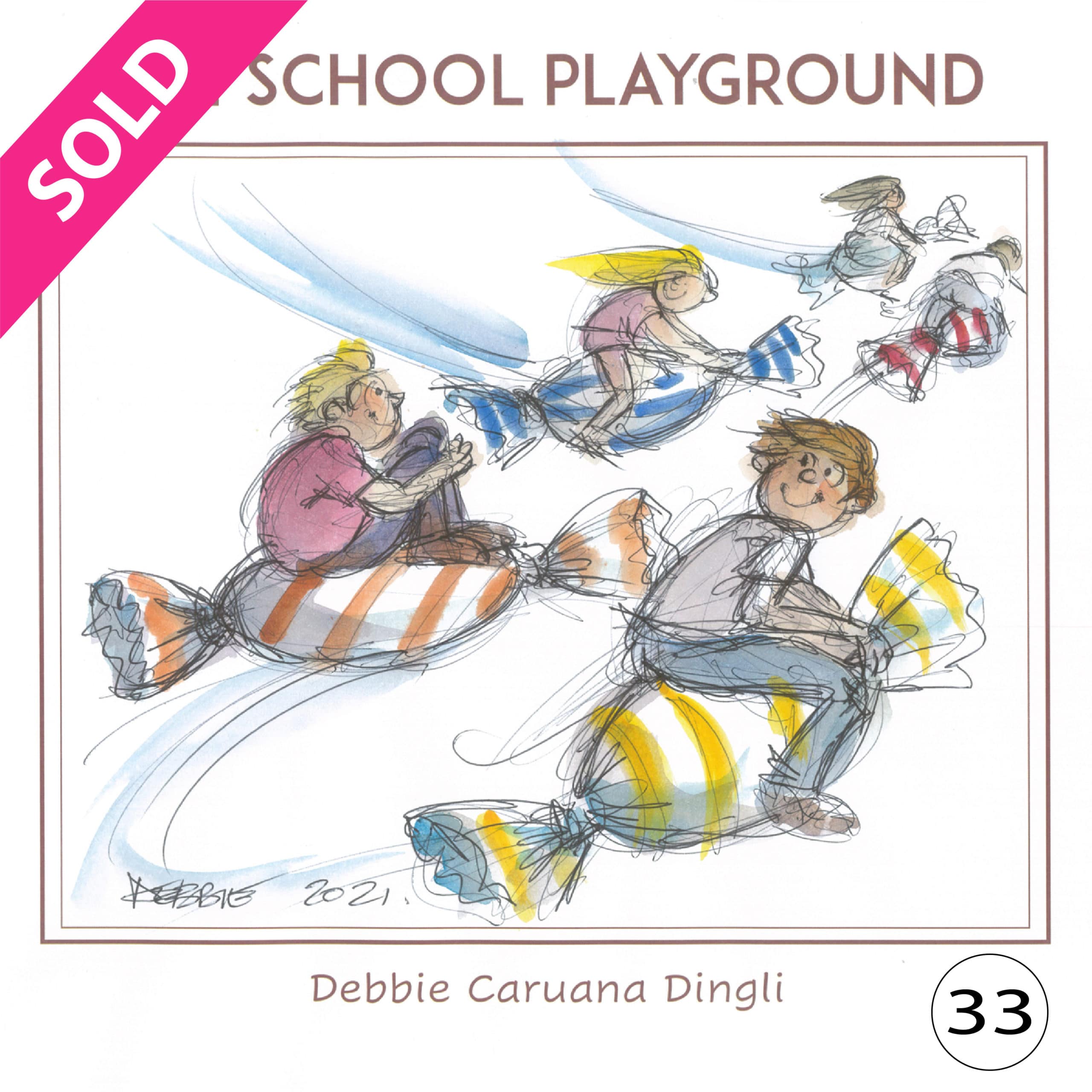 COLLECTOR’S EDITION - The School Playground, Debbie Caruana Dingli - Image 33