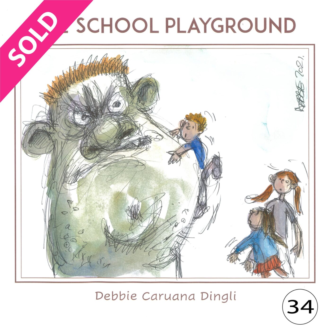 COLLECTOR’S EDITION - The School Playground, Debbie Caruana Dingli - Image 34