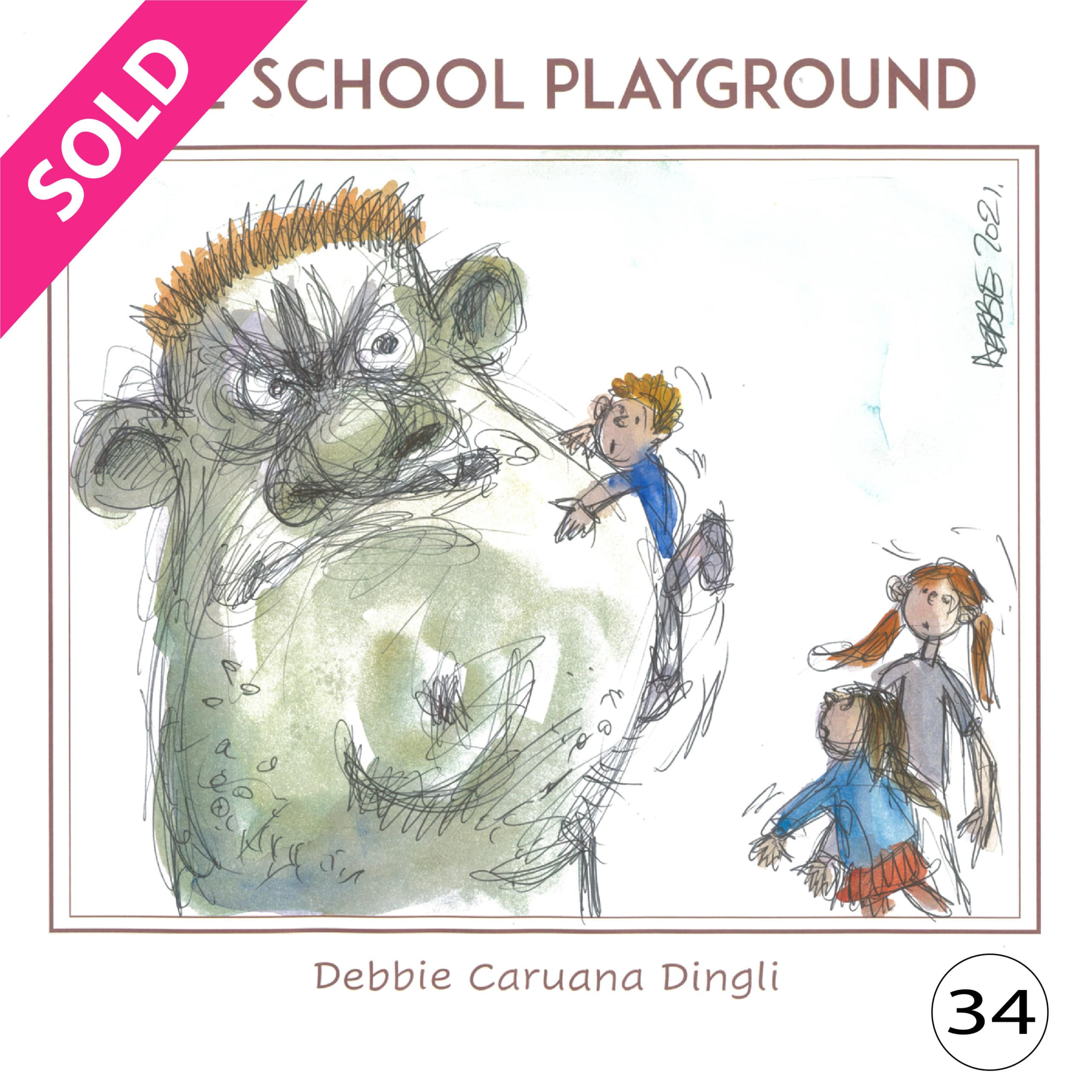 COLLECTOR’S EDITION - The School Playground, Debbie Caruana Dingli - Image 34
