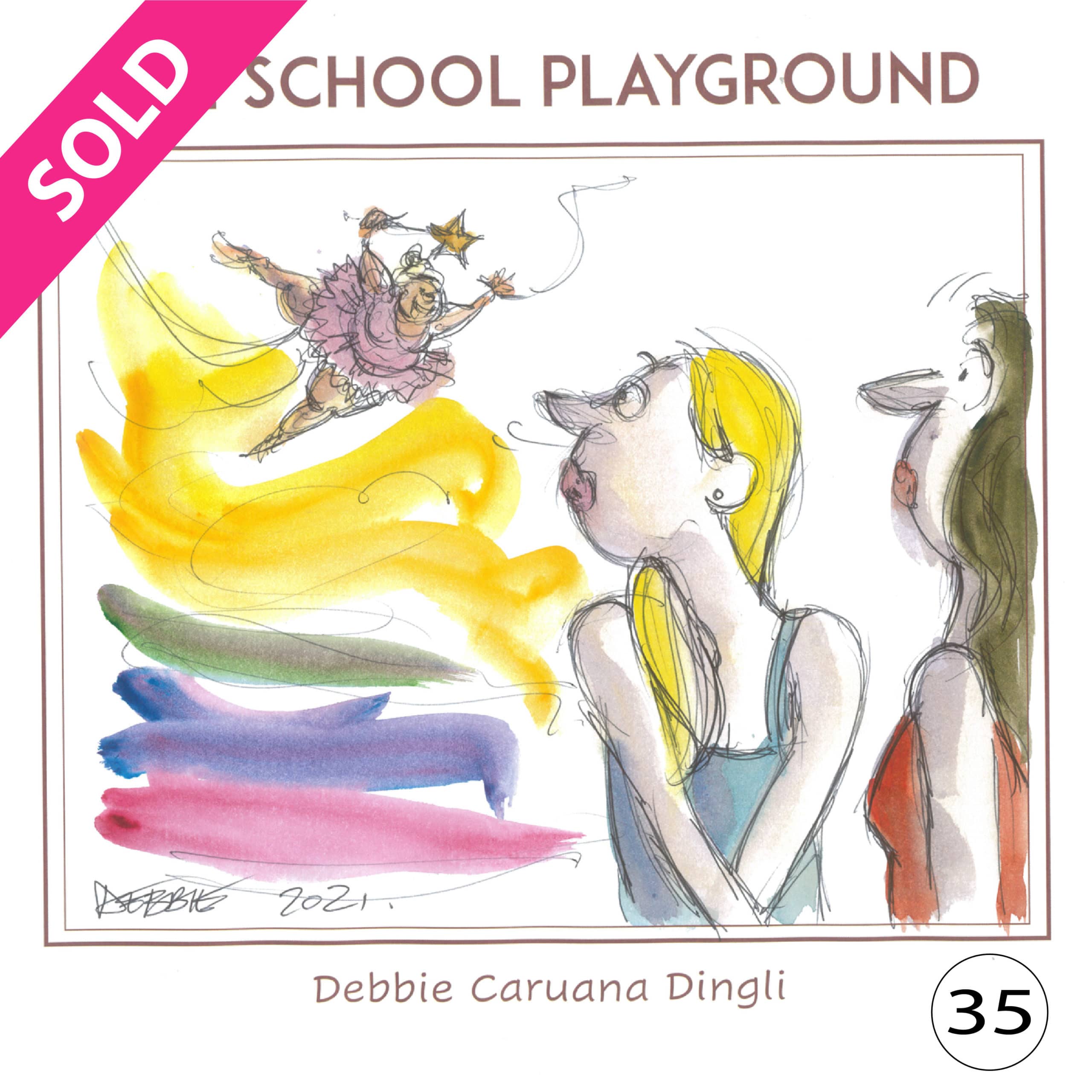 COLLECTOR’S EDITION - The School Playground, Debbie Caruana Dingli - Image 35