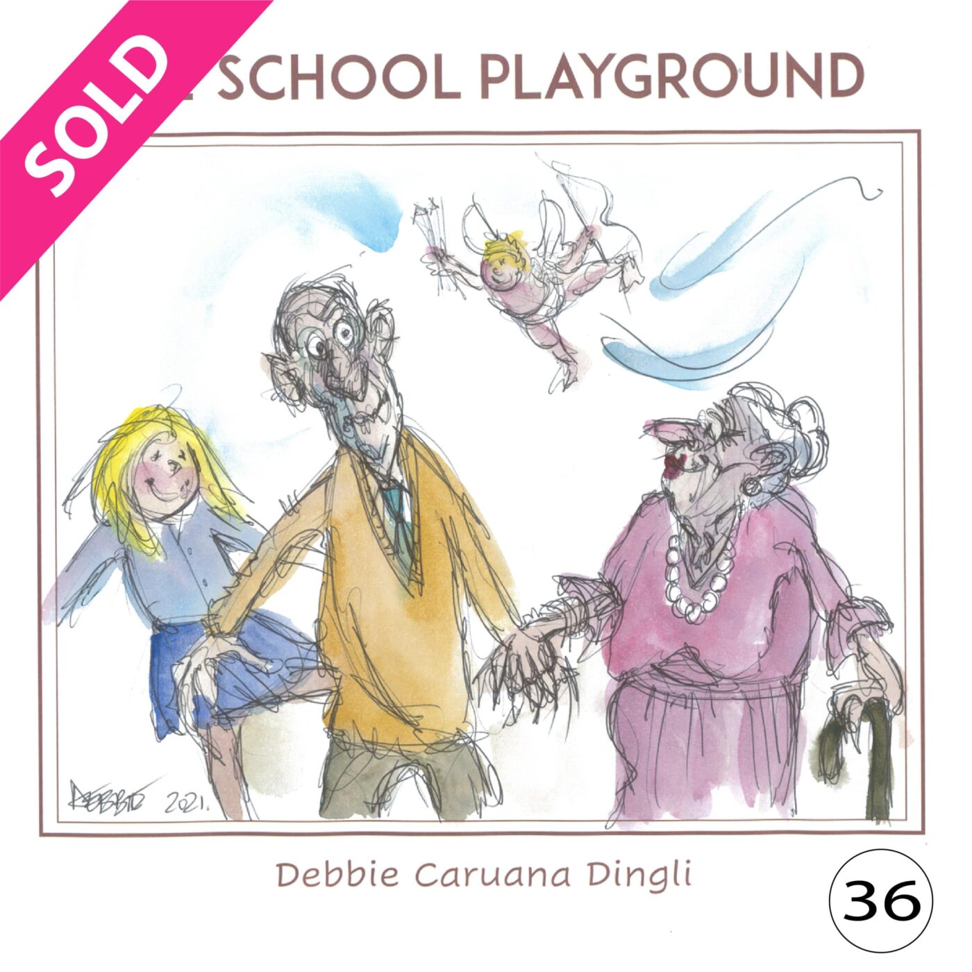 COLLECTOR’S EDITION - The School Playground, Debbie Caruana Dingli - Image 36