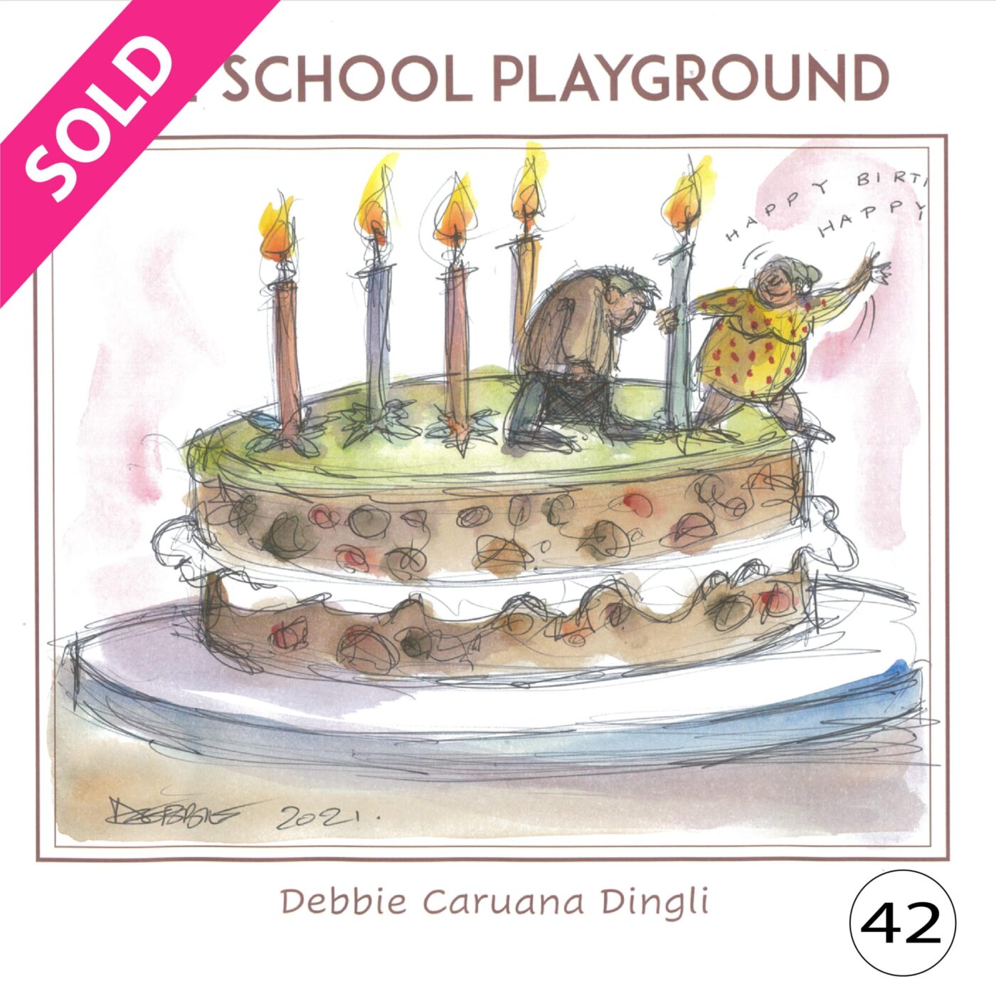 COLLECTOR’S EDITION - The School Playground, Debbie Caruana Dingli - Image 42