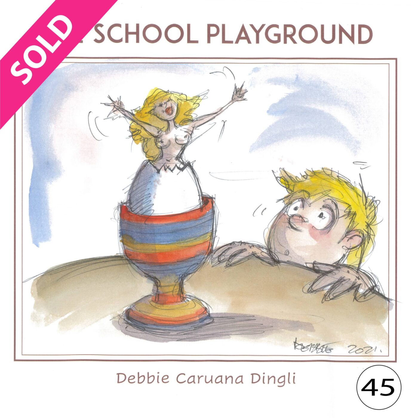 COLLECTOR’S EDITION - The School Playground, Debbie Caruana Dingli - Image 45