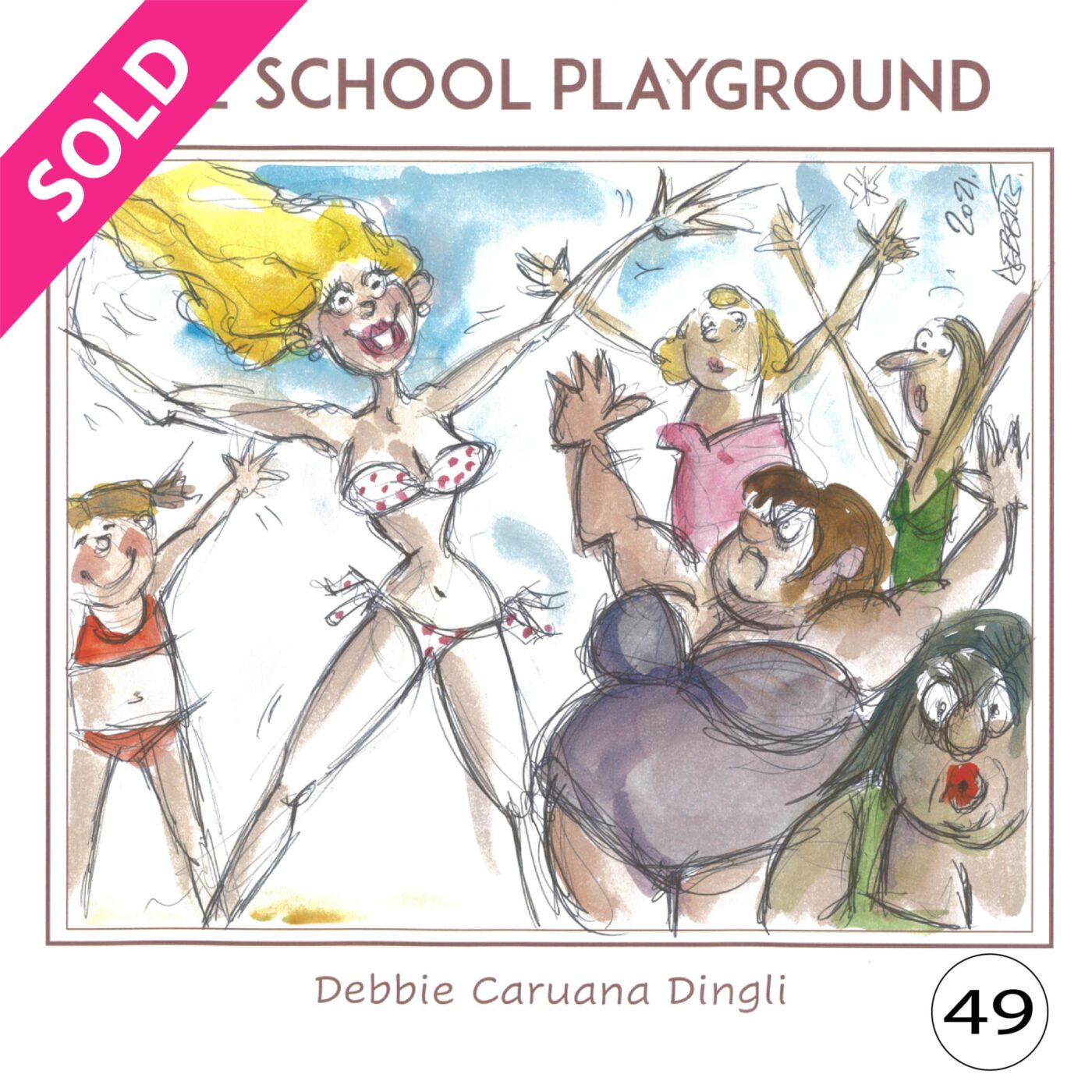 COLLECTOR’S EDITION - The School Playground, Debbie Caruana Dingli - Image 49