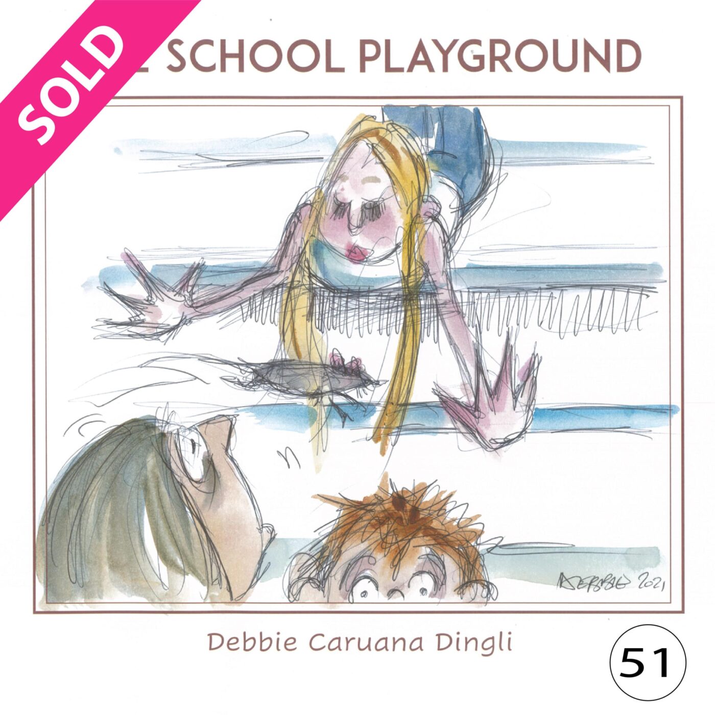 COLLECTOR’S EDITION - The School Playground, Debbie Caruana Dingli - Image 51
