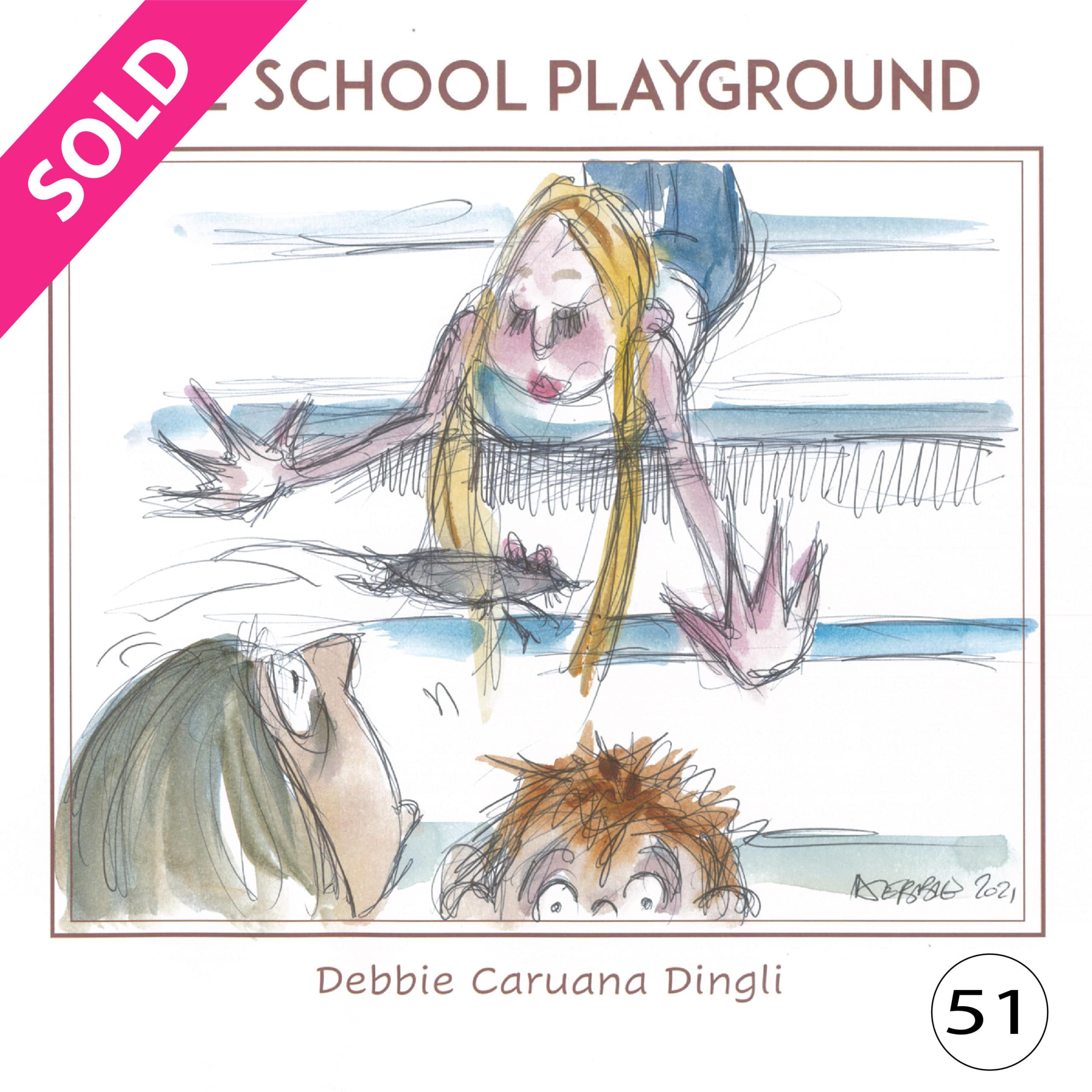 COLLECTOR’S EDITION - The School Playground, Debbie Caruana Dingli - Image 51