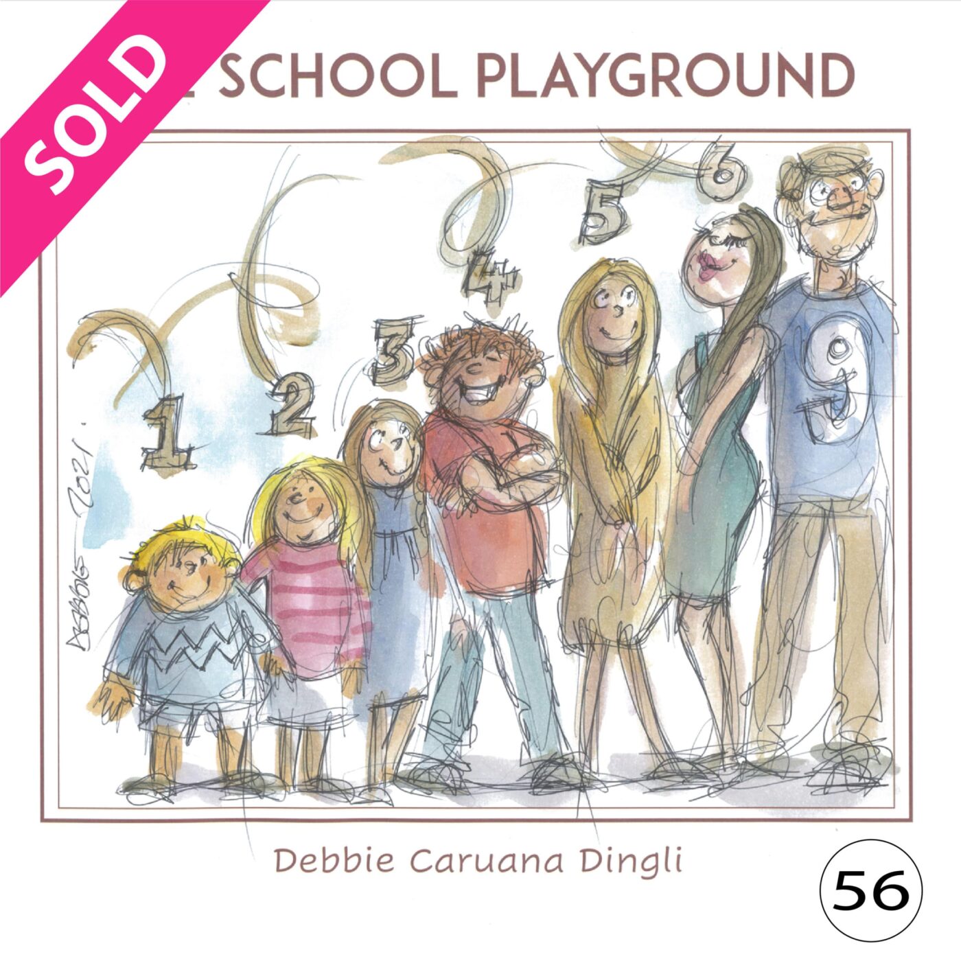 COLLECTOR’S EDITION - The School Playground, Debbie Caruana Dingli - Image 56