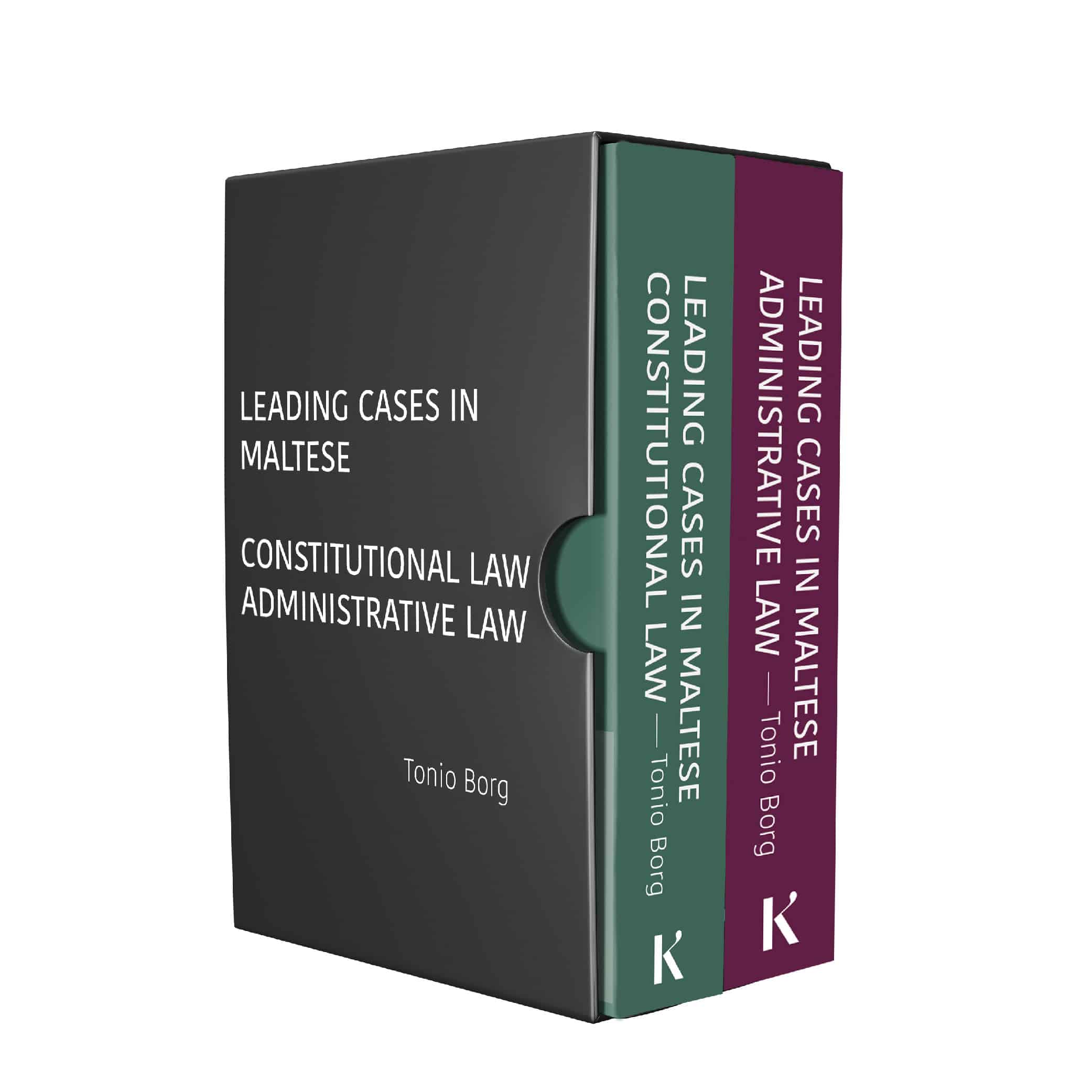 SPECIAL OFFER - 2 VOLUMES - LEADING CASES IN MALTESE CONSTITUTIONAL AND ADMINISTRATIVE LAW