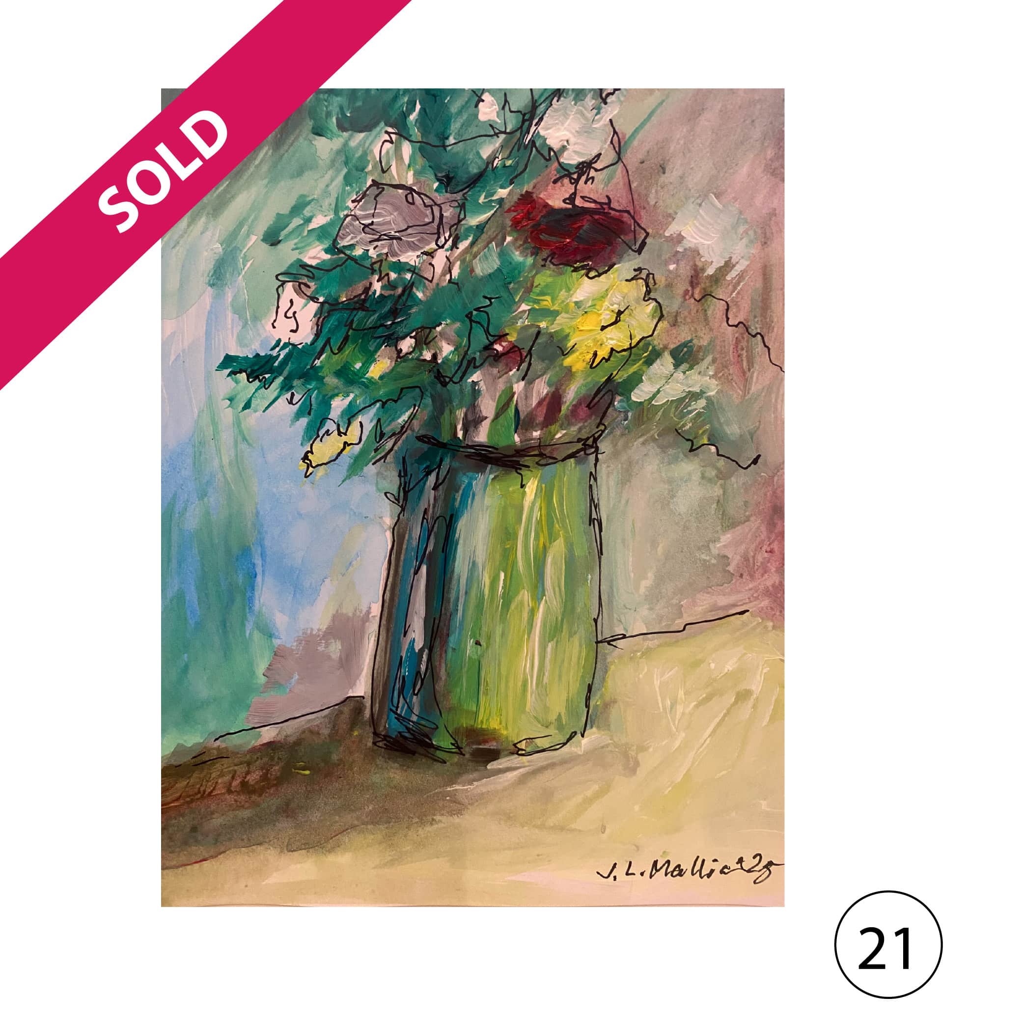 Collectors' Edition: Original drawing by JL Mallia + Book: Islands and Cultural Translation, The Art of Joseph L. Mallia - Image 13