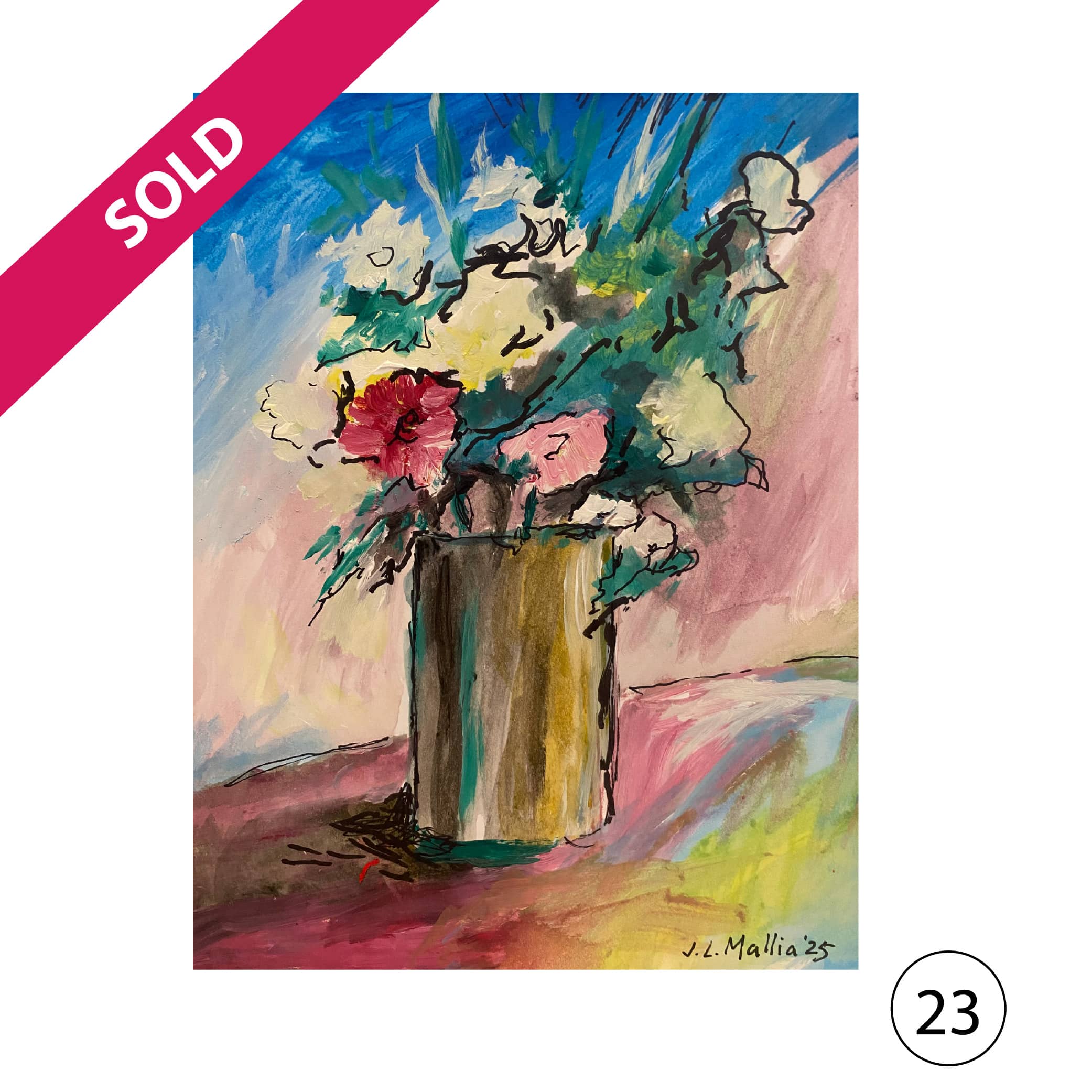 Collectors' Edition: Original drawing by JL Mallia + Book: Islands and Cultural Translation, The Art of Joseph L. Mallia - Image 24