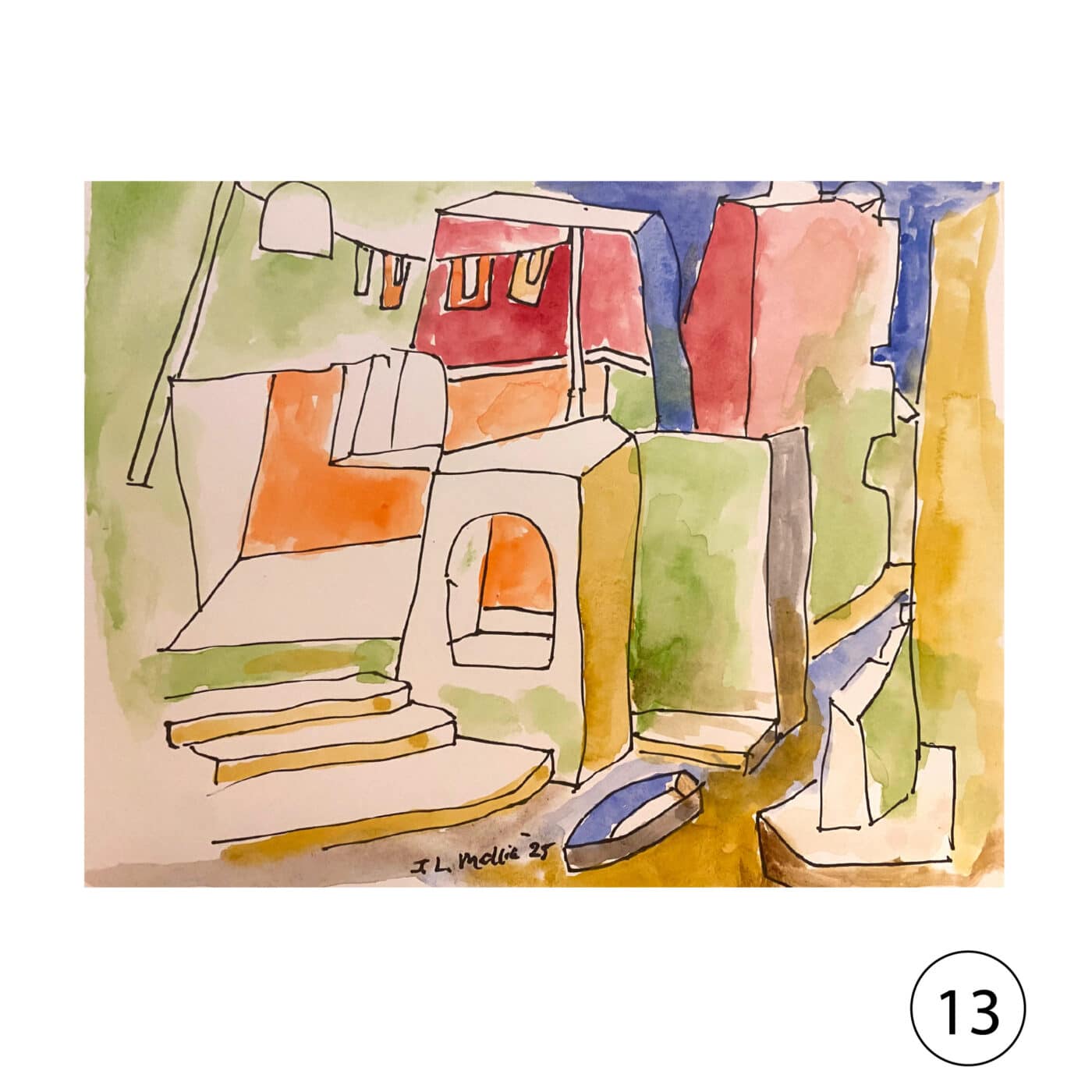 Collectors' Edition: Original drawing by JL Mallia + Book: Islands and Cultural Translation, The Art of Joseph L. Mallia - Image 14