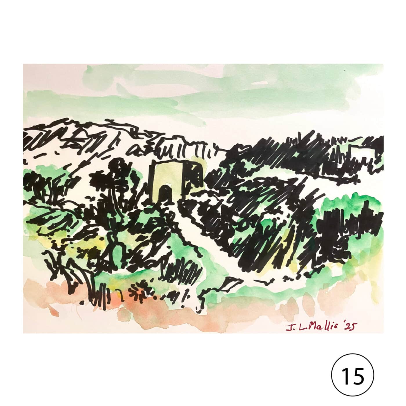Collectors' Edition: Original drawing by JL Mallia + Book: Islands and Cultural Translation, The Art of Joseph L. Mallia - Image 16