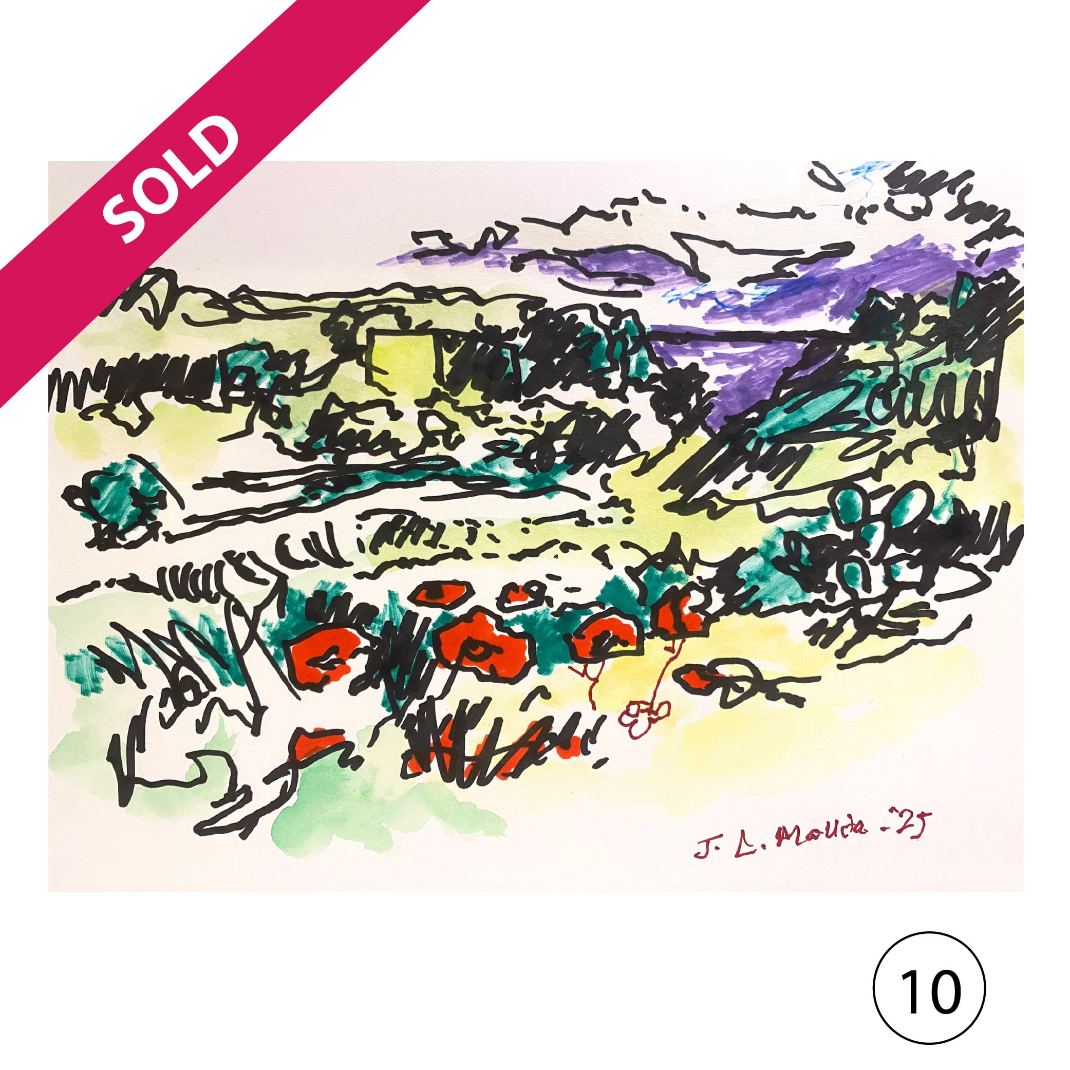 Collectors' Edition: Original drawing by JL Mallia + Book: Islands and Cultural Translation, The Art of Joseph L. Mallia - Image 14