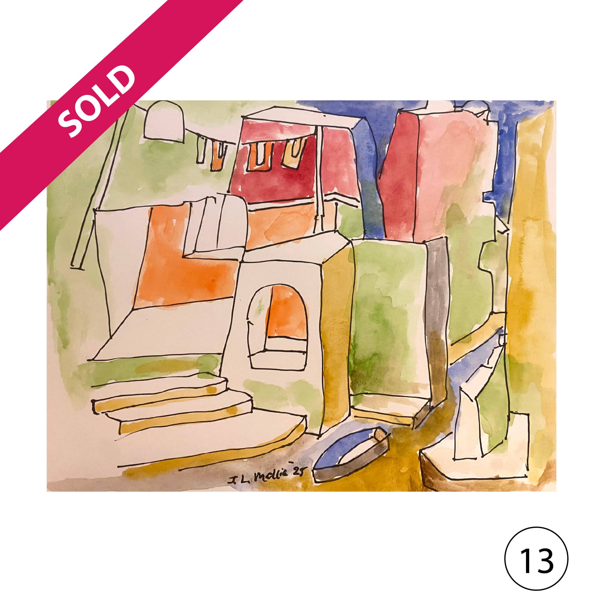 Collectors' Edition: Original drawing by JL Mallia + Book: Islands and Cultural Translation, The Art of Joseph L. Mallia - Image 19