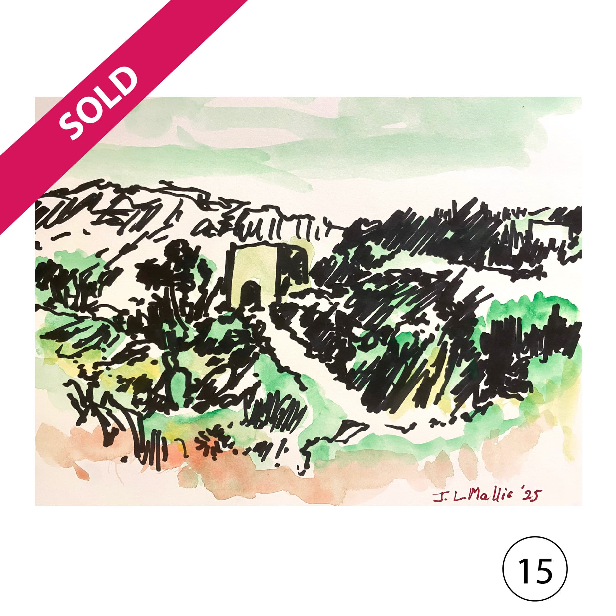 Collectors' Edition: Original drawing by JL Mallia + Book: Islands and Cultural Translation, The Art of Joseph L. Mallia - Image 22