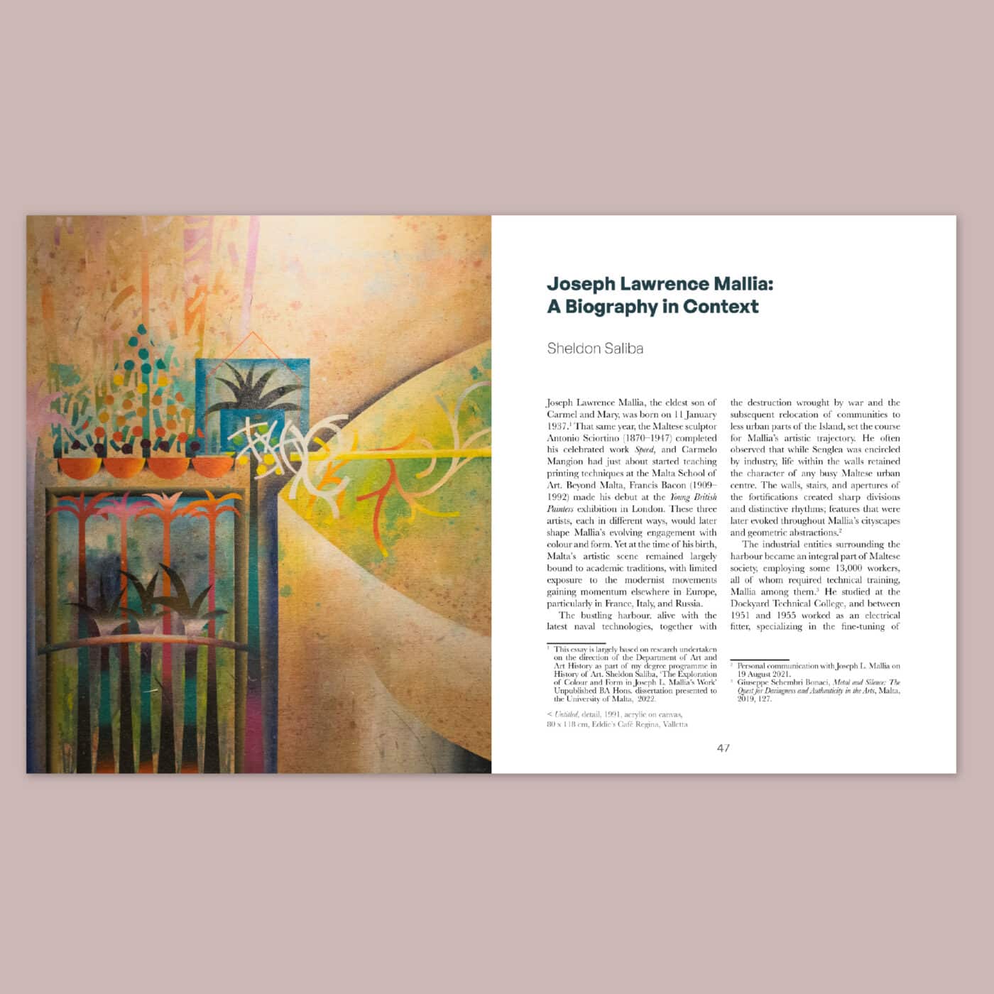 Islands and Cultural Translation, The Art of Joseph L. Mallia - Image 2