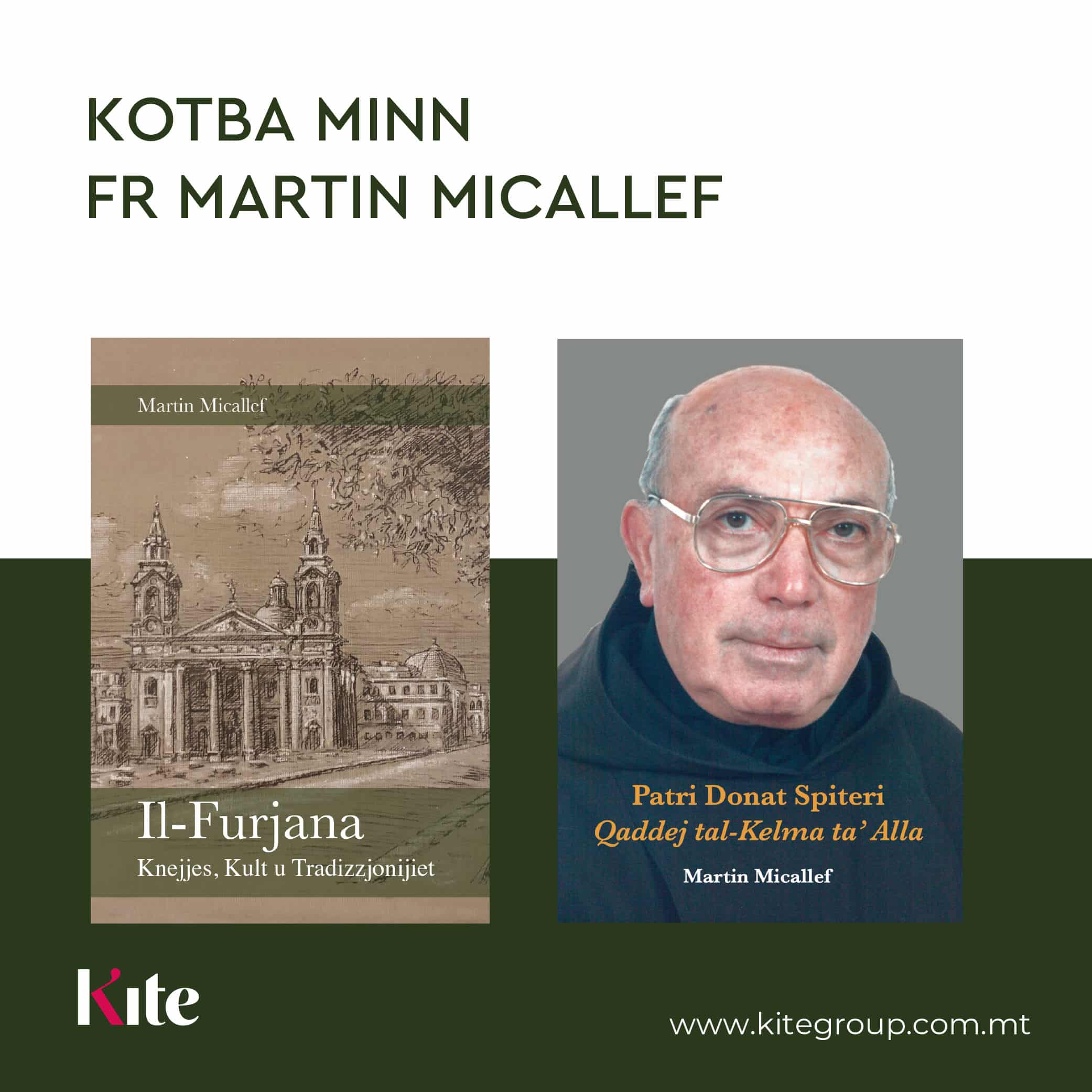 OFFERTA SPEĊJALI: Il-Furjana - Knejjes, Kult u Tradizzjonijiet + Patri Donat Spiteri